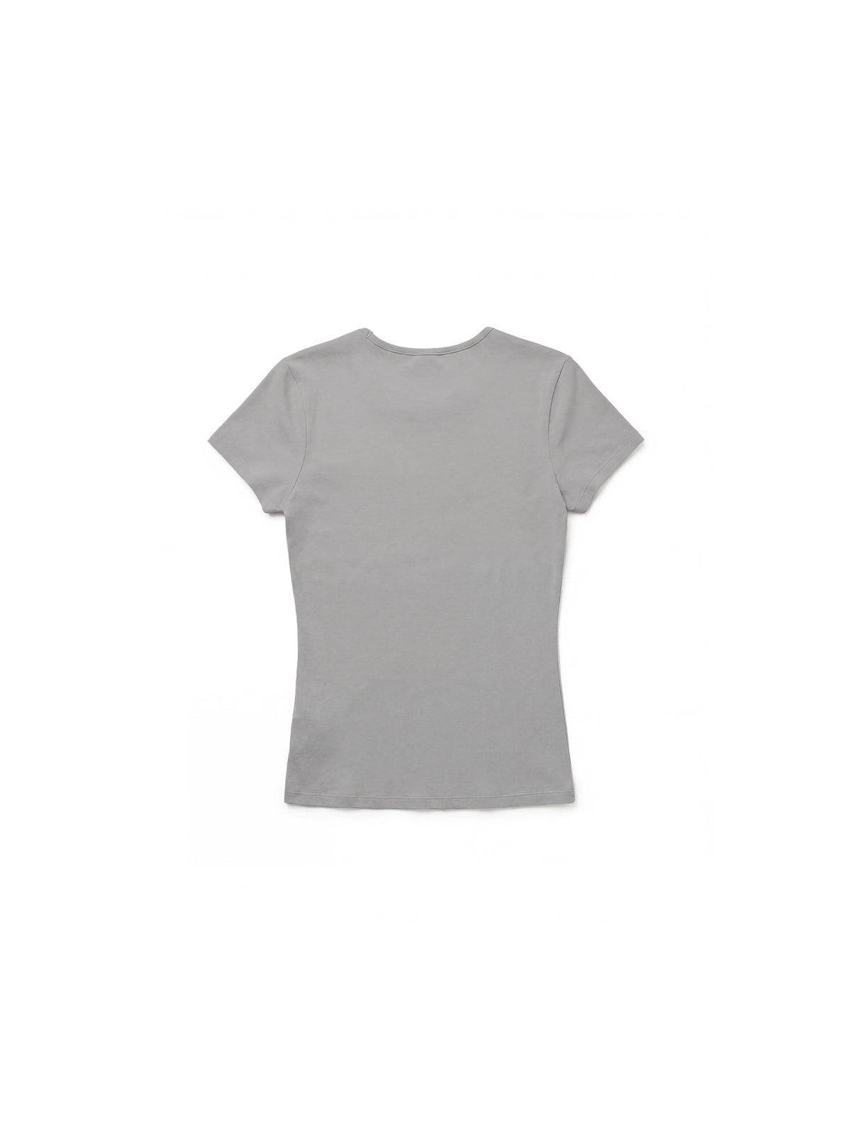 BABY TEE LONG PLATINUM