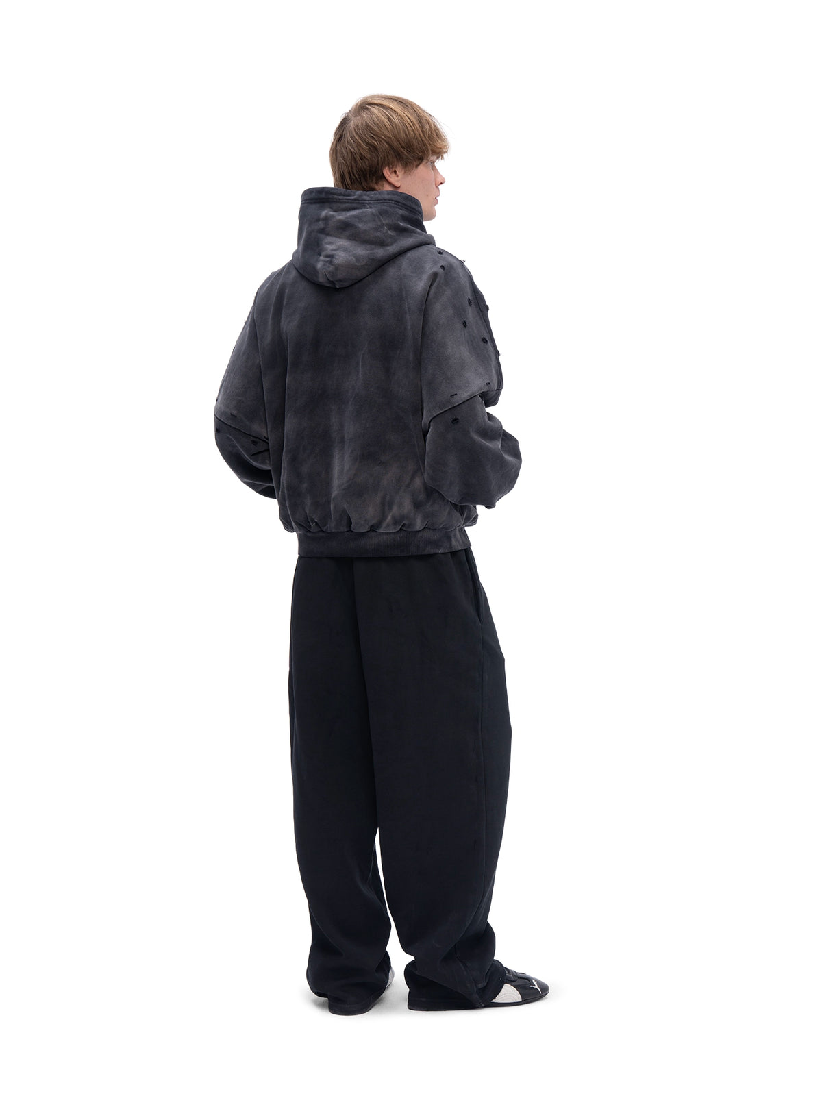 DOUBLE SKIN HOODIE ЯRD OIL