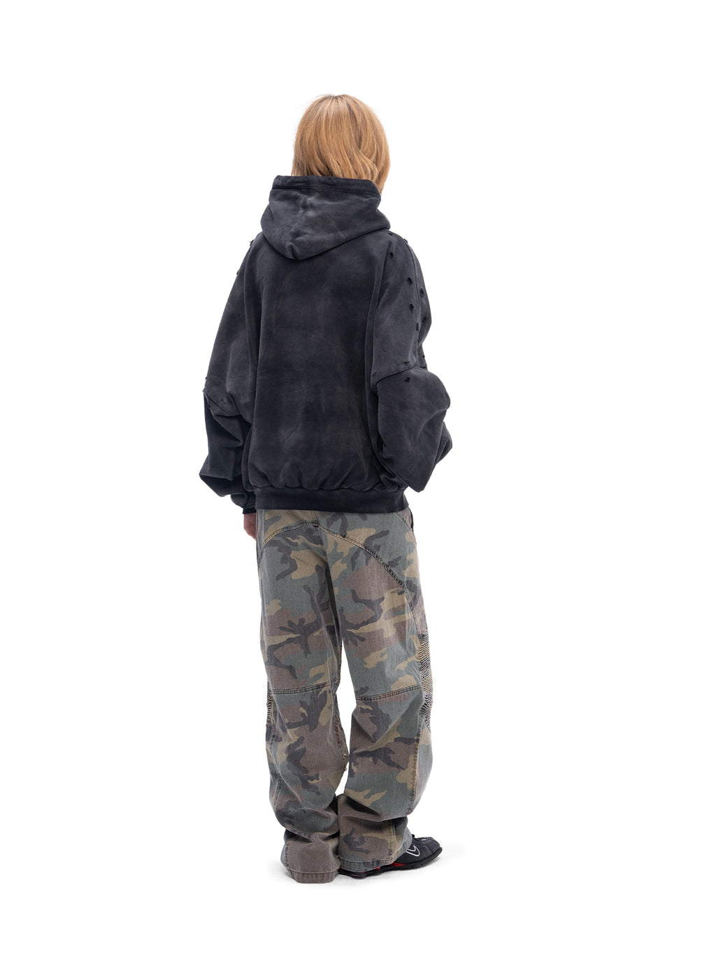 DOUBLE SKIN HOODIE ЯRD OIL
