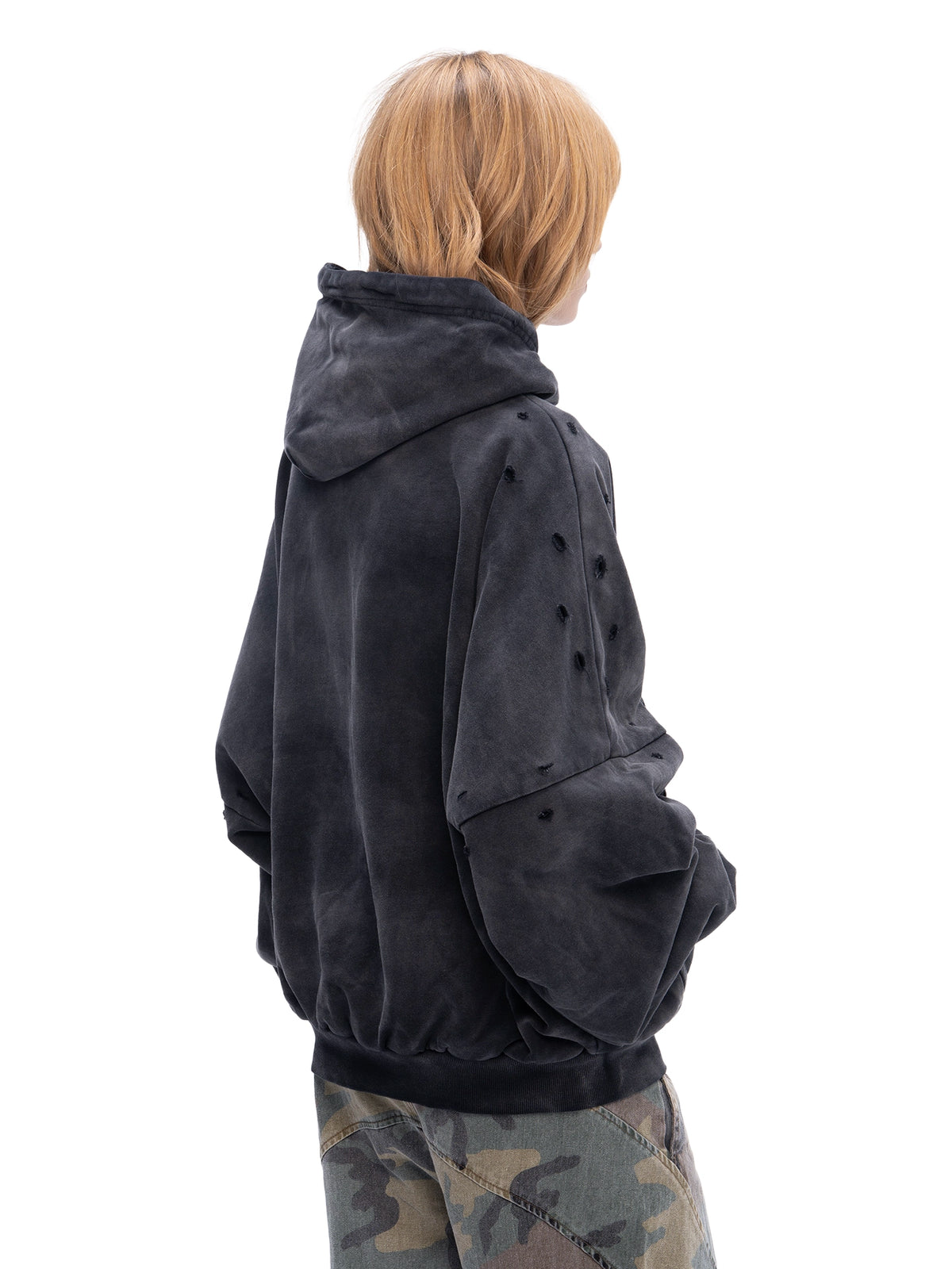 DOUBLE SKIN HOODIE ЯRD OIL