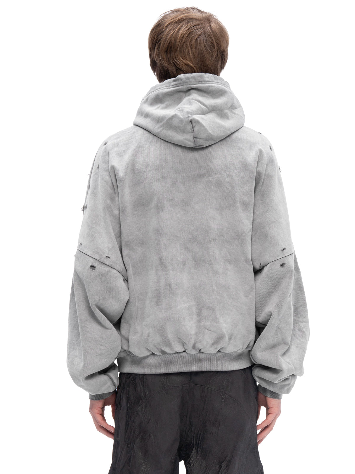 DOUBLE SKIN HOODIE ЯRD CONCRETE