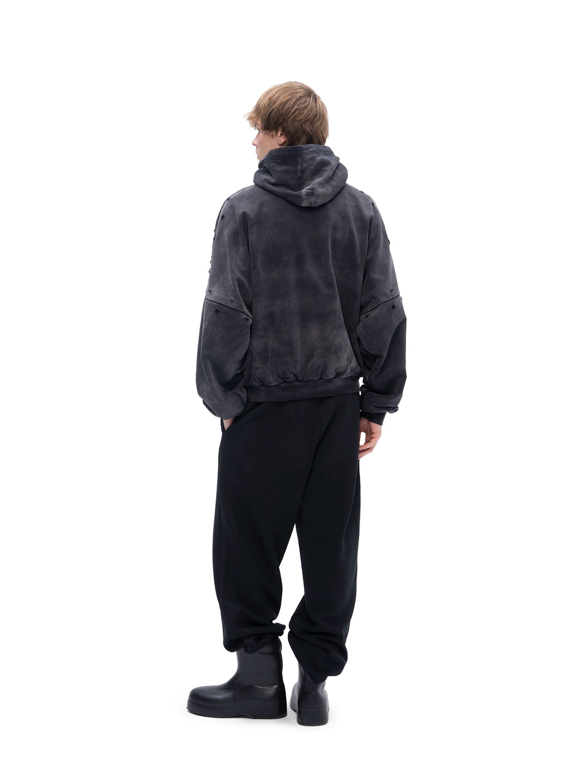 DOUBLE SKIN HOODIE ЯRD OIL
