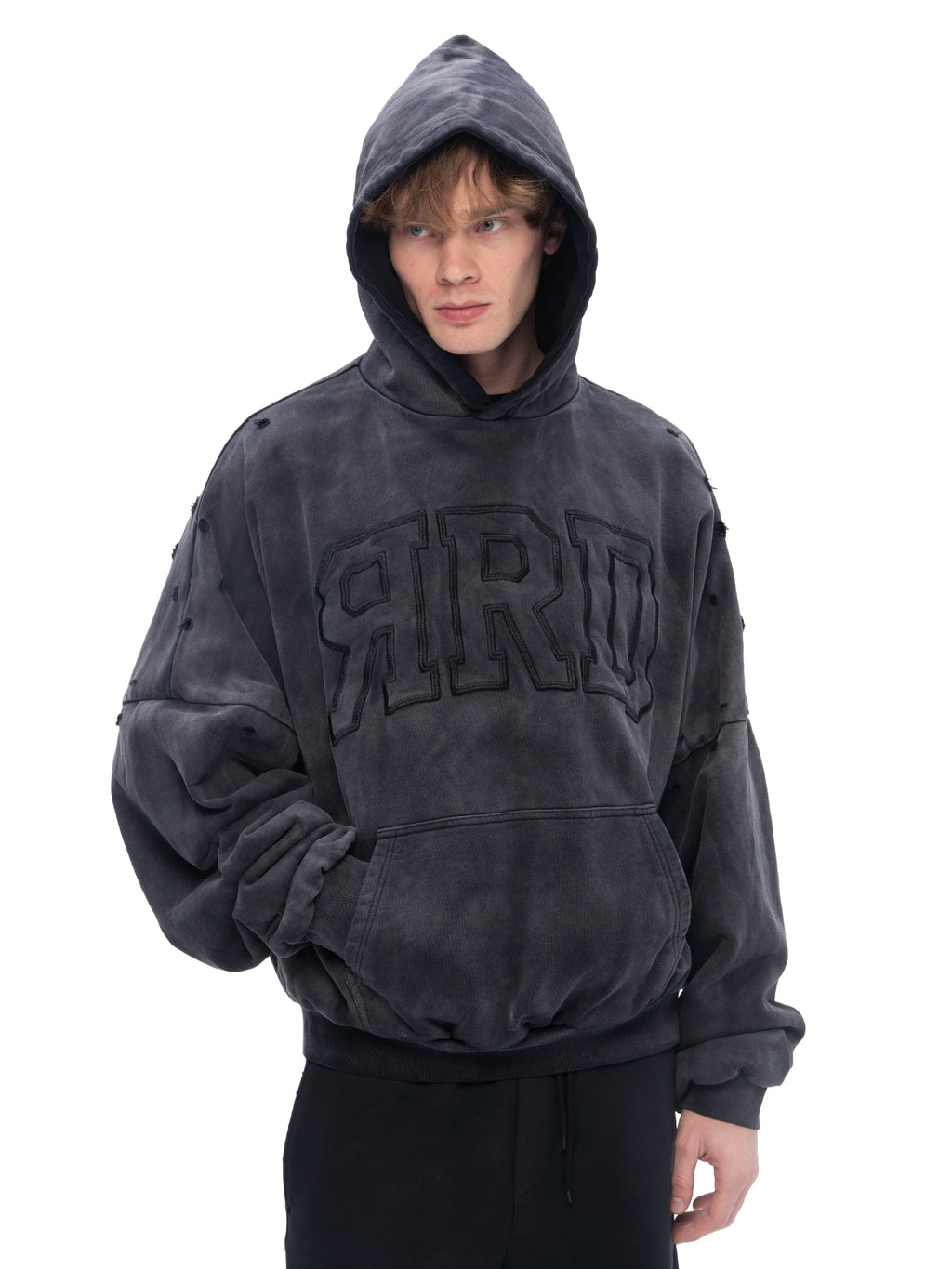DOUBLE SKIN HOODIE ЯRD OIL
