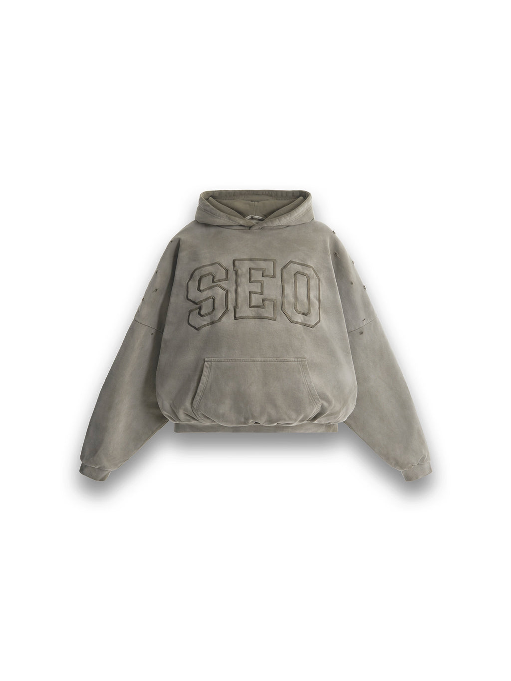DOUBLE SKIN HOODIE SEO OLIVE