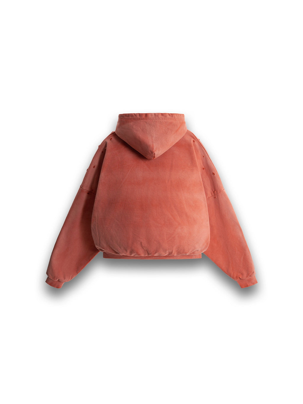 DOUBLE SKIN HOODIE ЯRD ORANGE