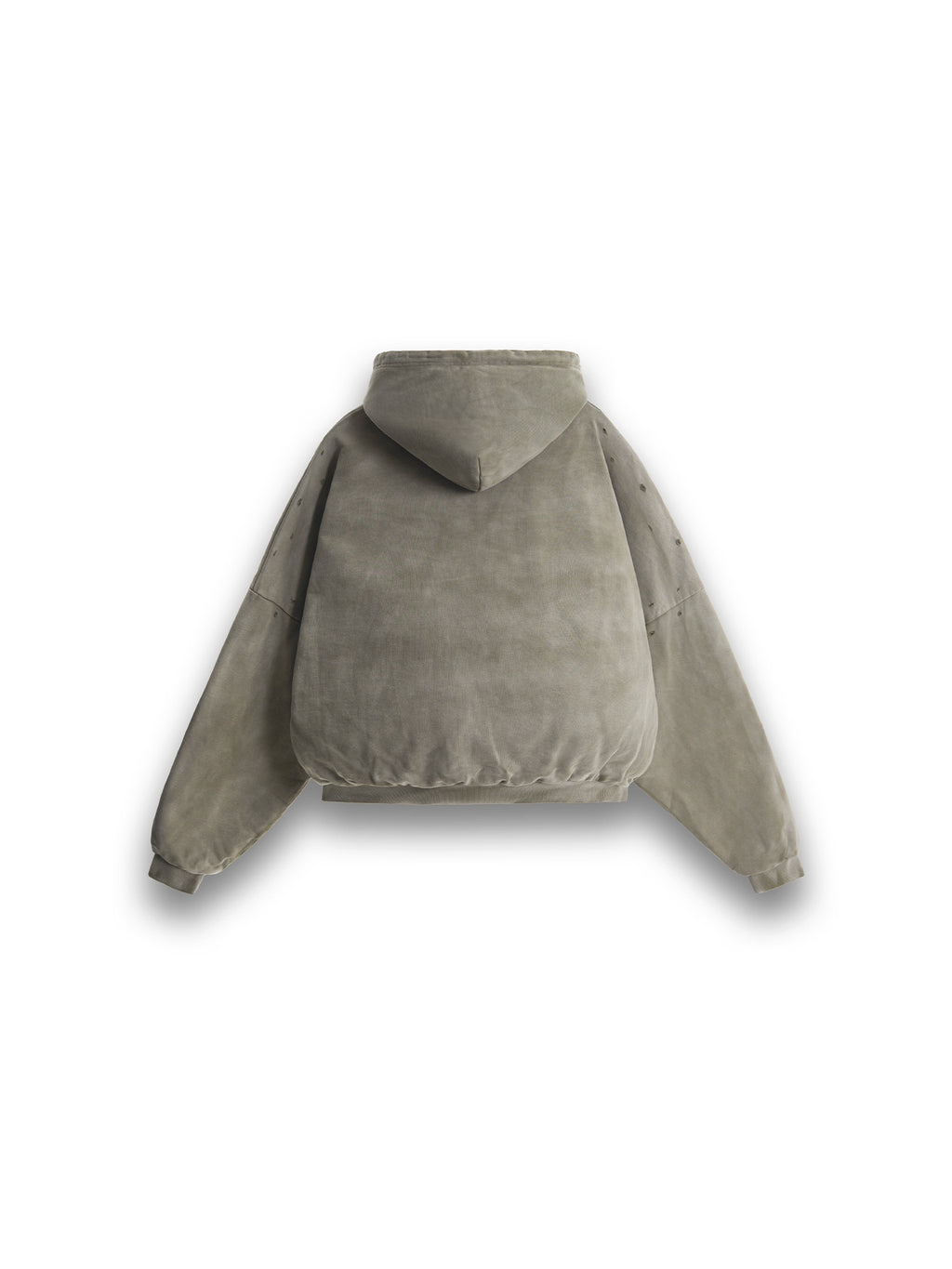 DOUBLE SKIN HOODIE SEO OLIVE