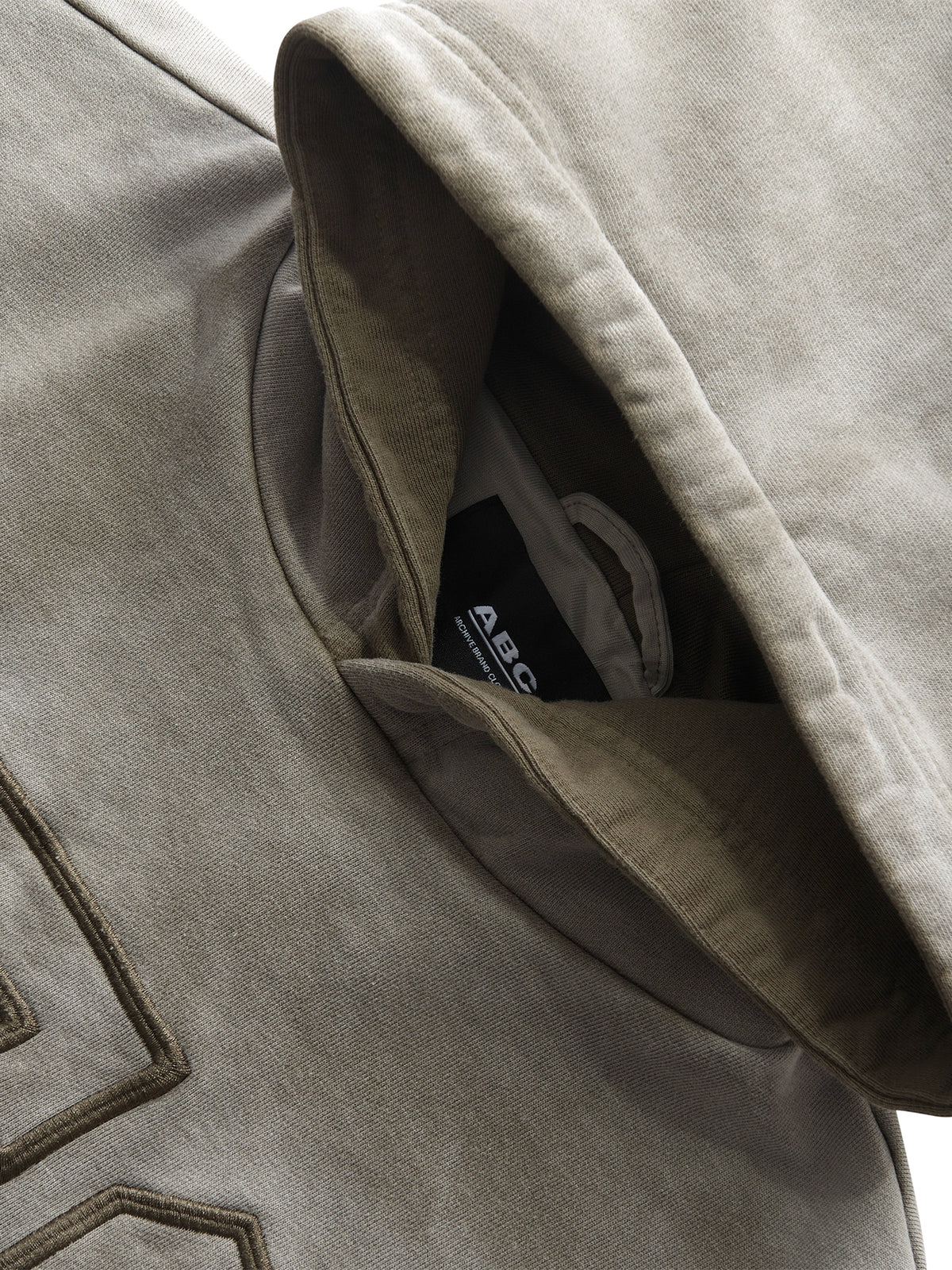 DOUBLE SKIN HOODIE SEO OLIVE