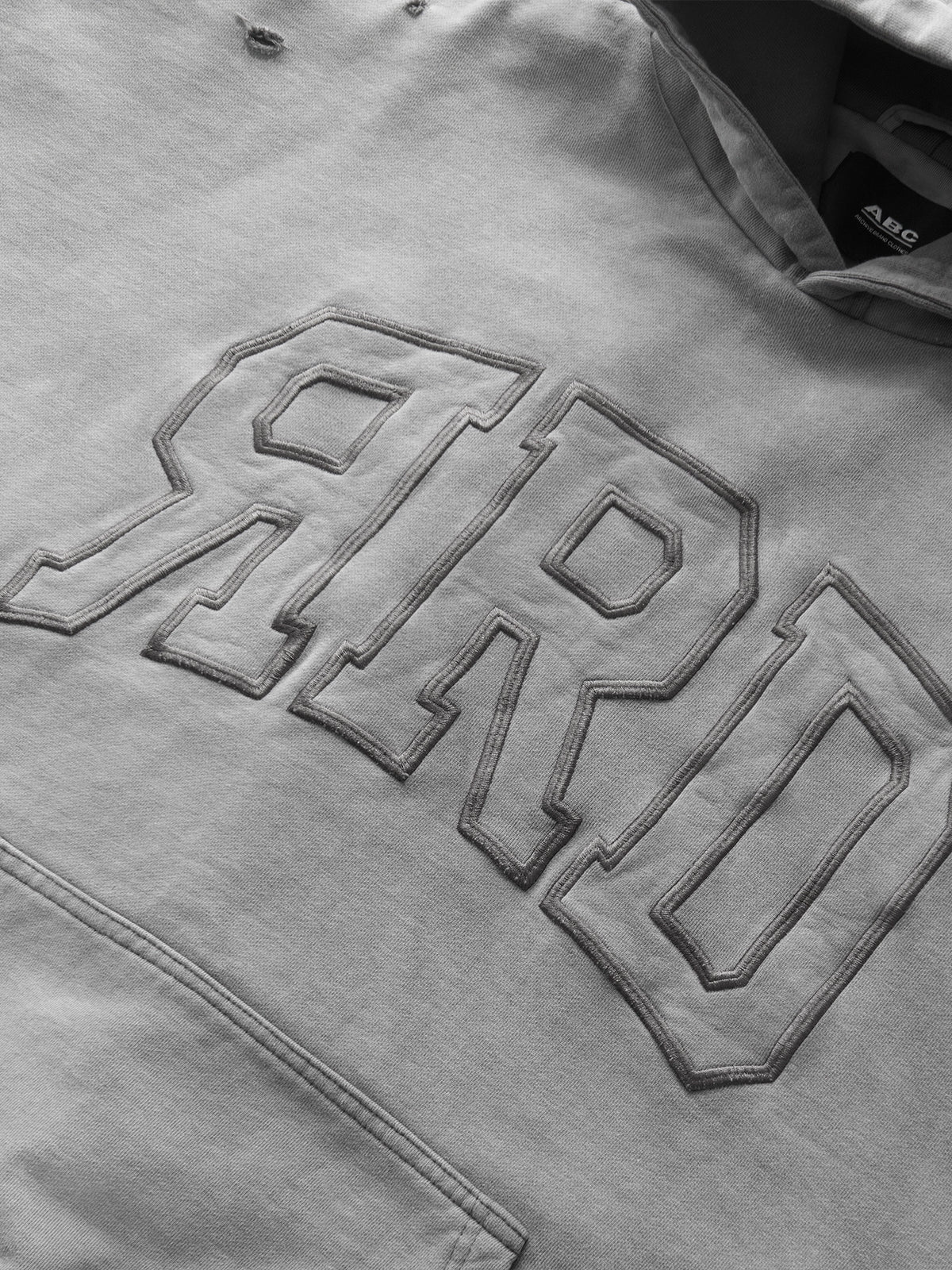DOUBLE SKIN HOODIE ЯRD CONCRETE