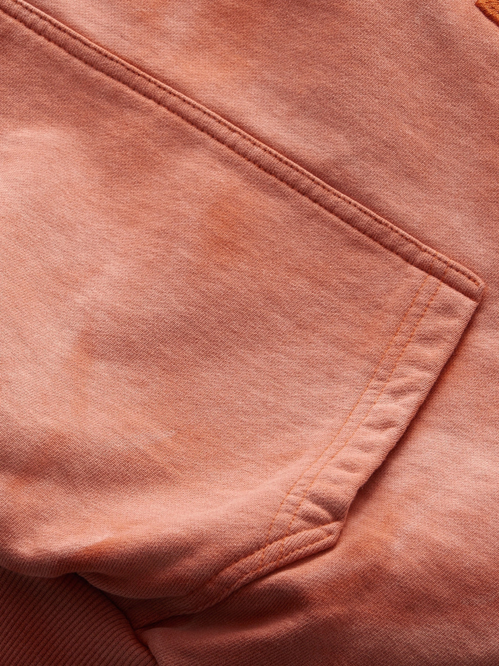 DOUBLE SKIN HOODIE ЯRD ORANGE