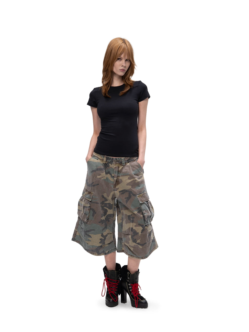 BABY TEE LONG BLACK