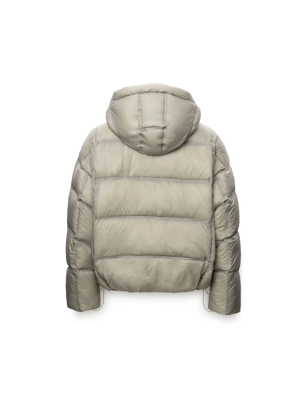 DOWN JACKET MODULE BEIGE-GREEN — ABC Archive Brand Clothes, view 6