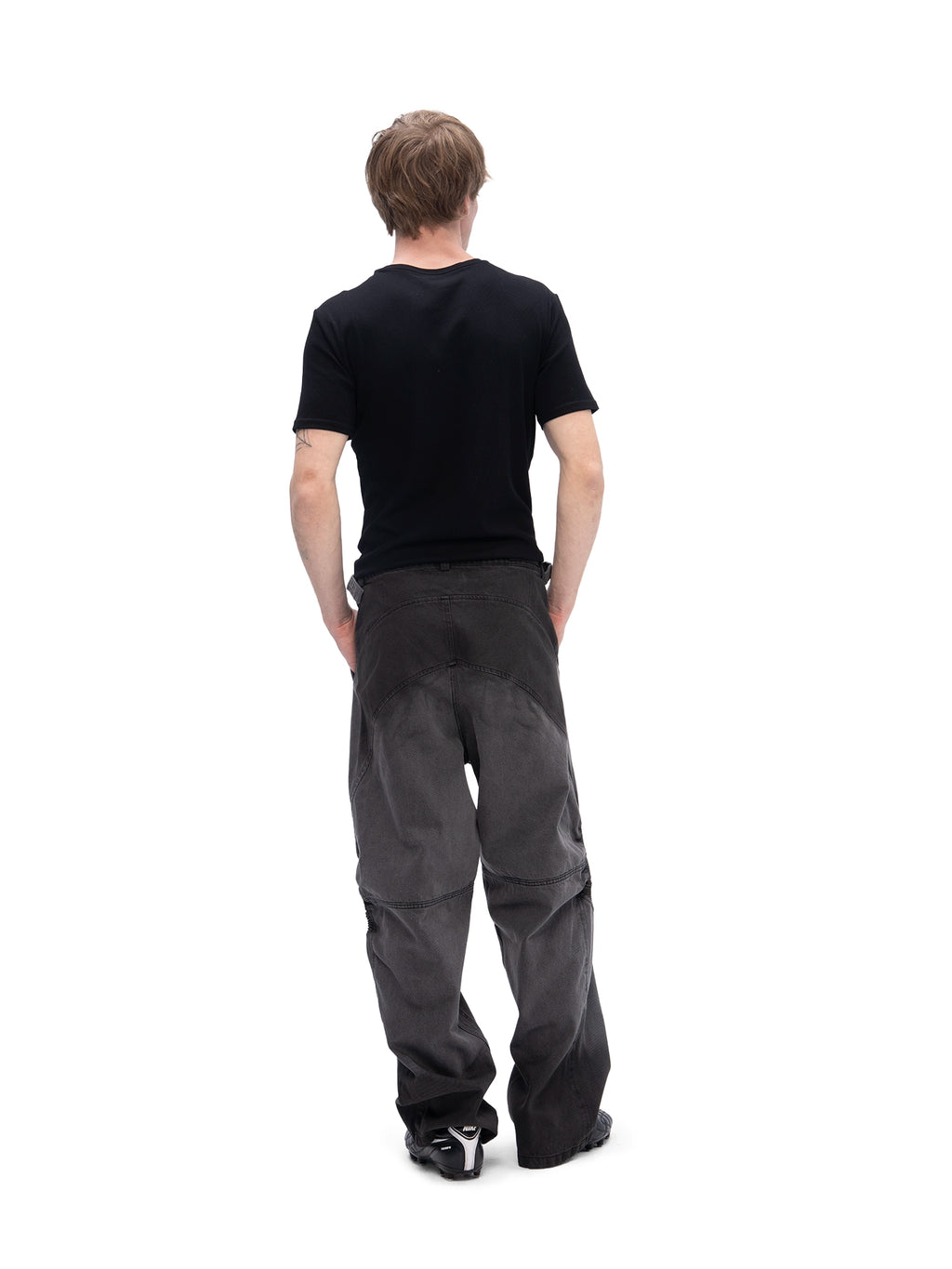 SHADOW PANTS WASH BLACK