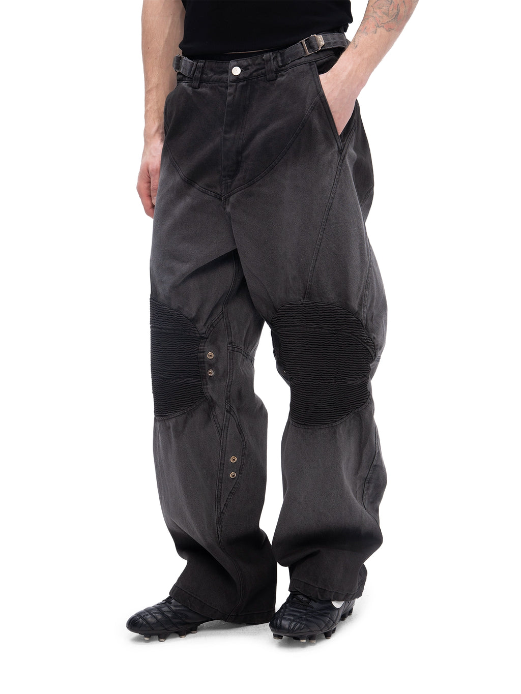 SHADOW PANTS WASH BLACK