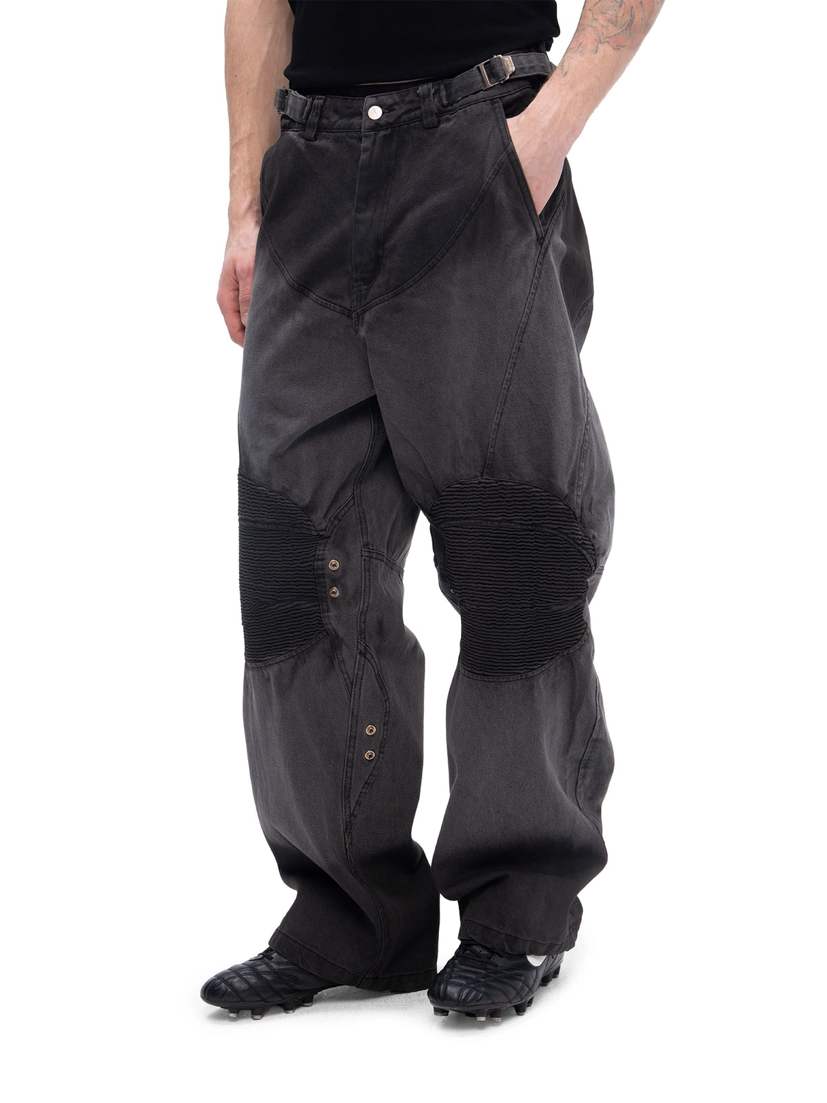 SHADOW PANTS WASH BLACK