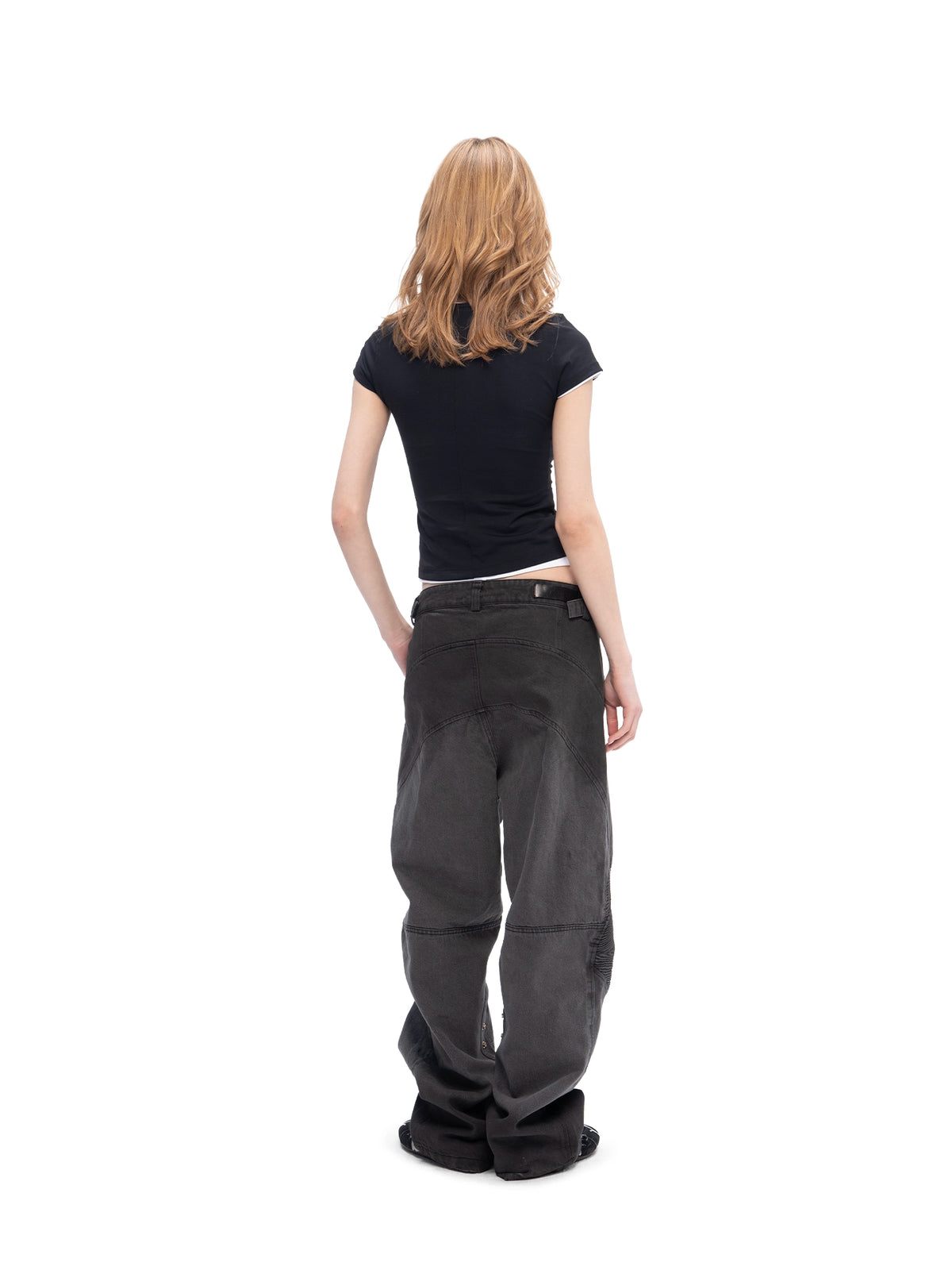 SHADOW PANTS WASH BLACK