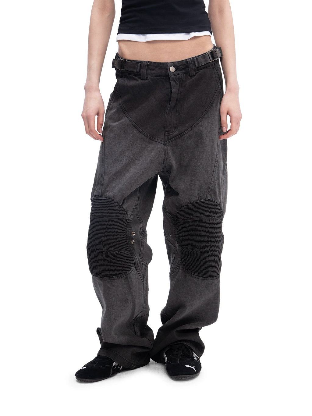 SHADOW PANTS WASH BLACK