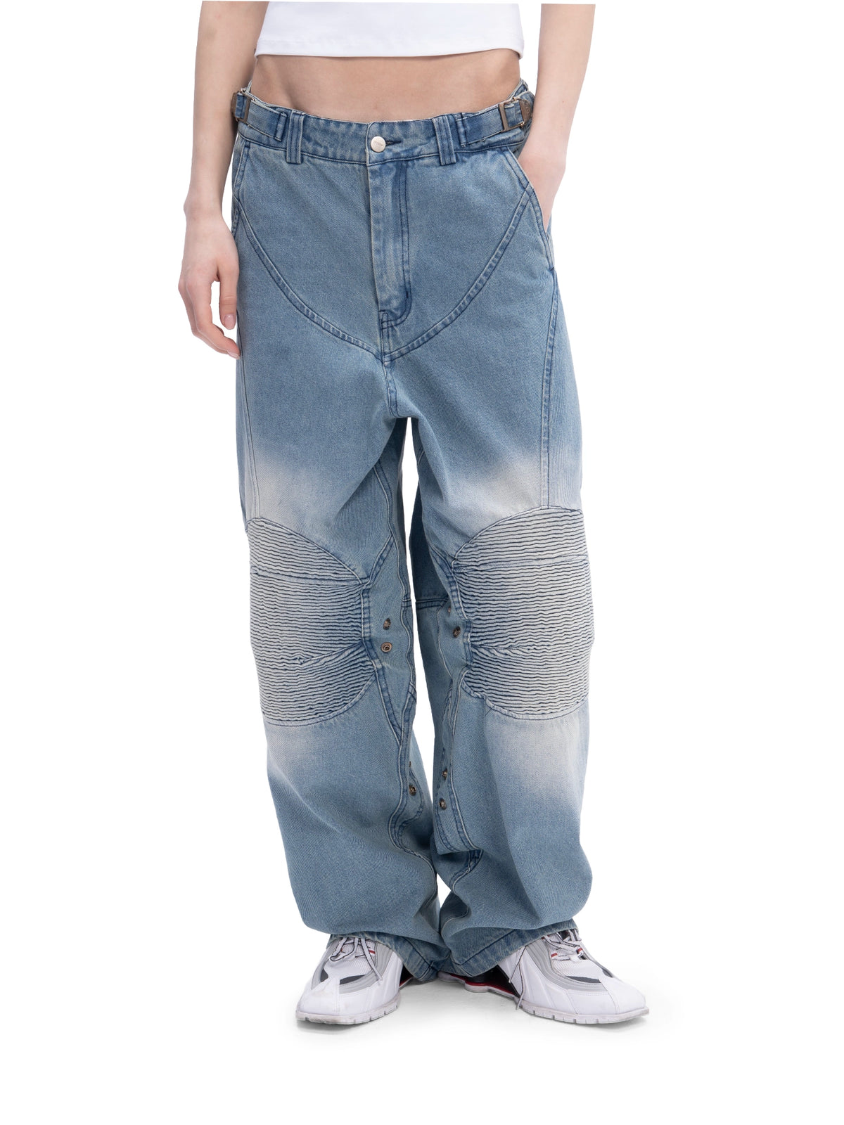 SHADOW PANTS DENIM BLUE