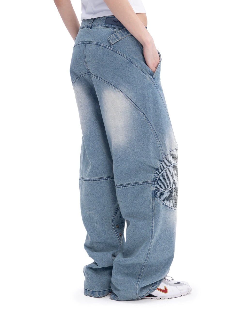 SHADOW PANTS DENIM BLUE