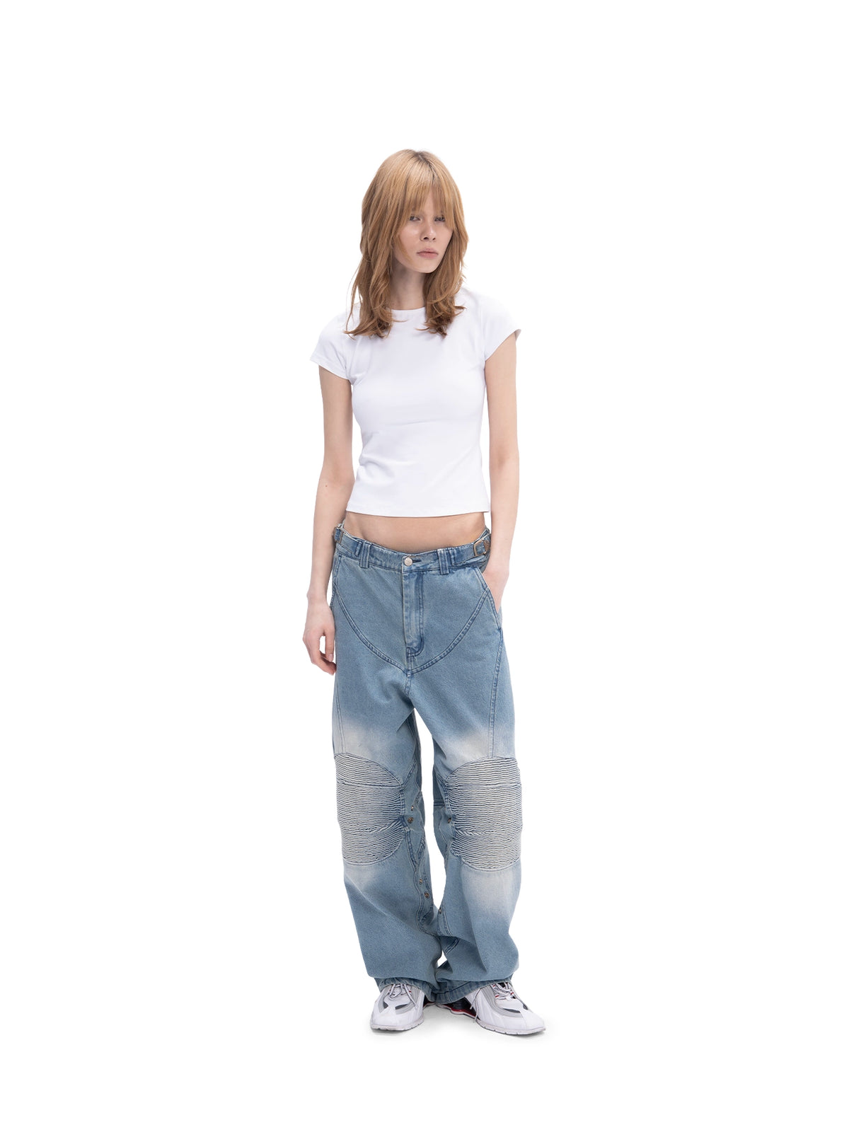 SHADOW PANTS DENIM BLUE