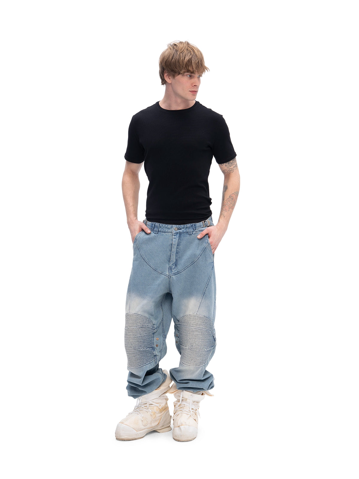 SHADOW PANTS DENIM BLUE