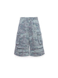 CARGO SHORTS BLUE CAMO