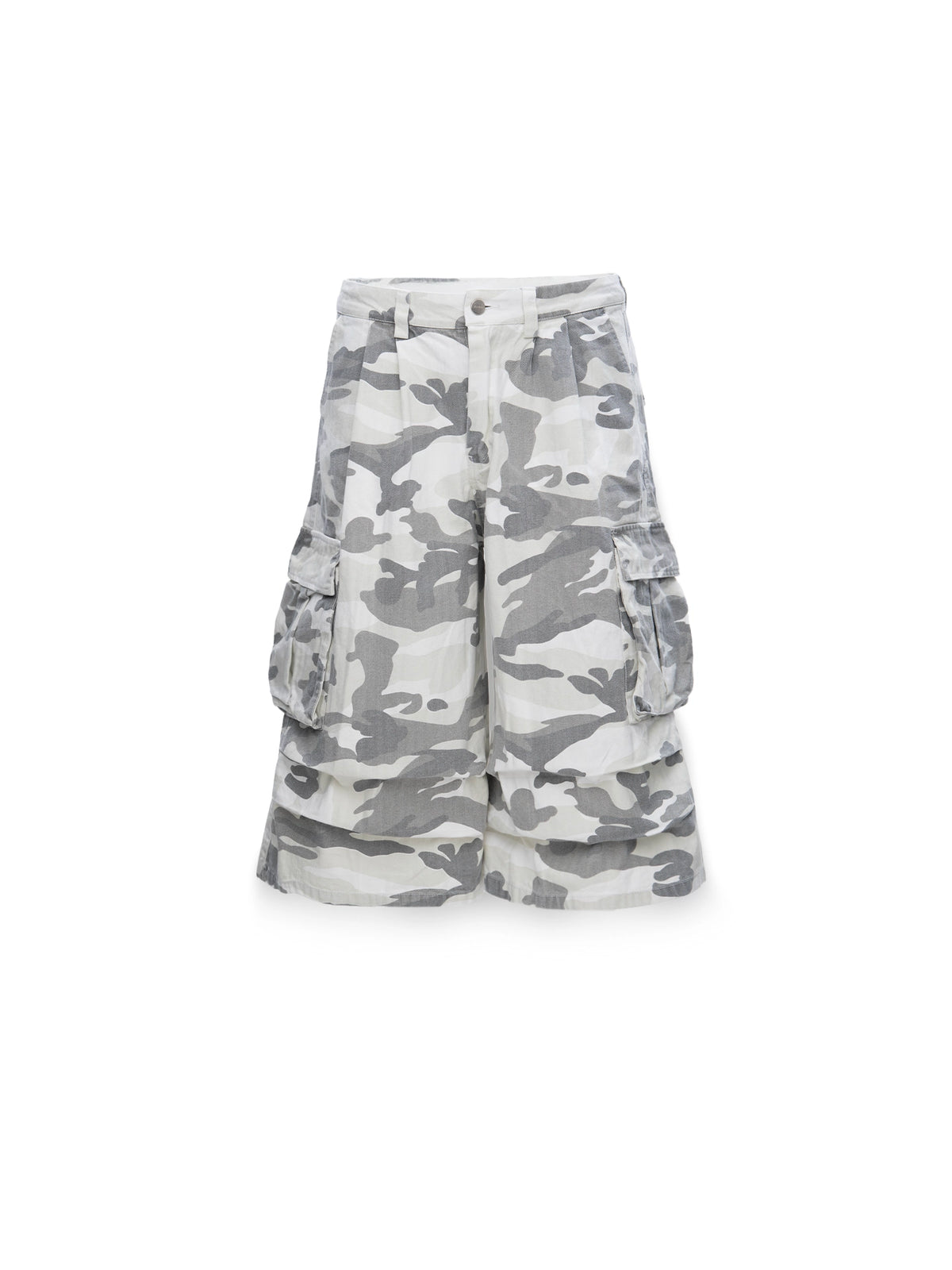 CARGO SHORTS SNOW CAMO