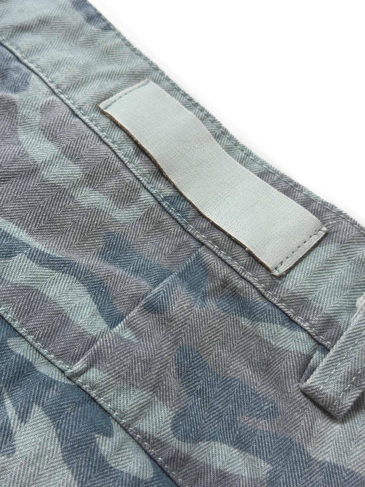 CARGO SHORTS BLUE CAMO