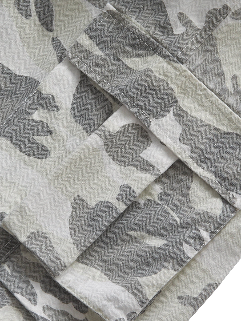 CARGO SHORTS SNOW CAMO