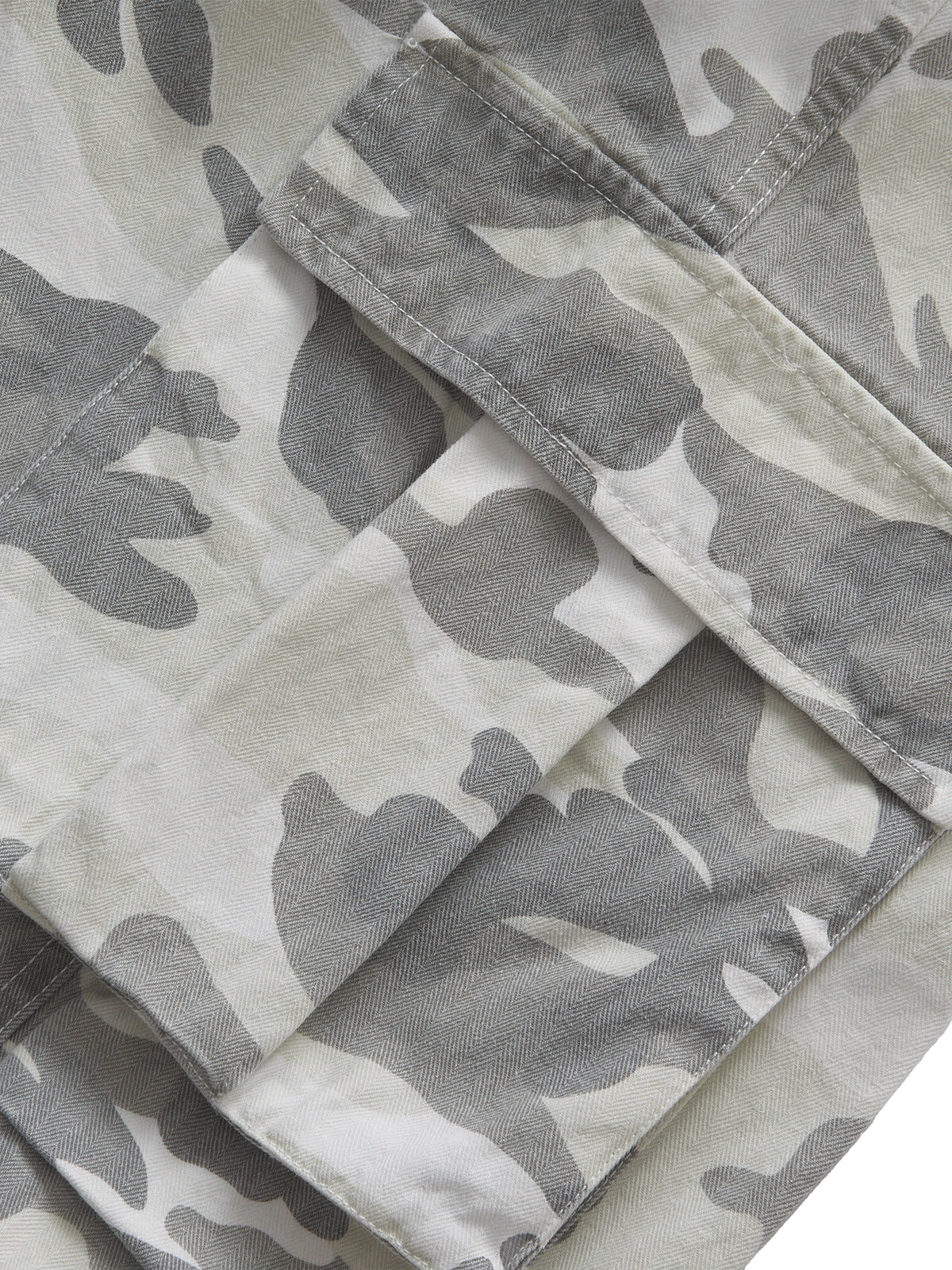 CARGO SHORTS SNOW CAMO