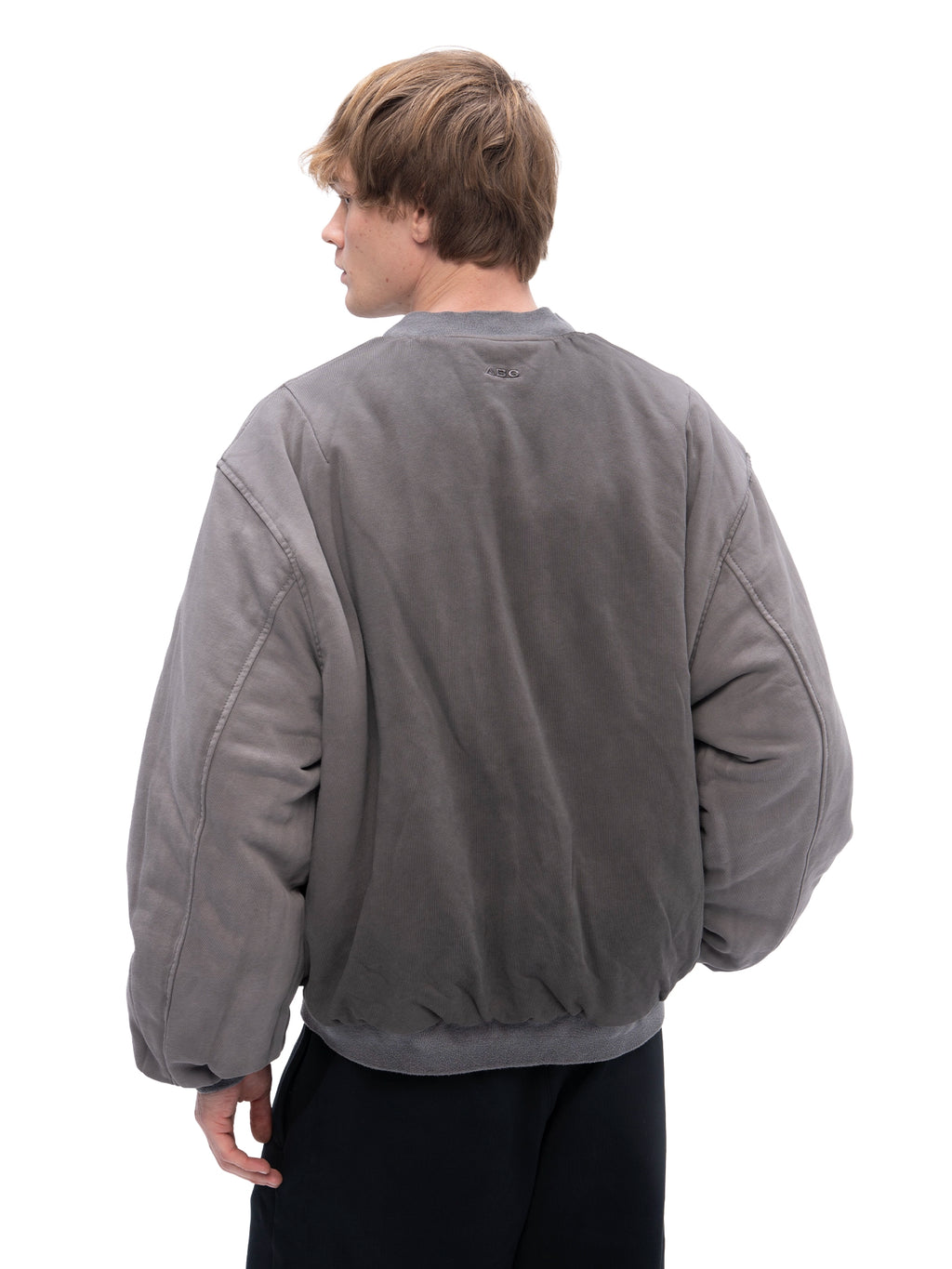 DOUBLE-SIDED BOMBER GREY