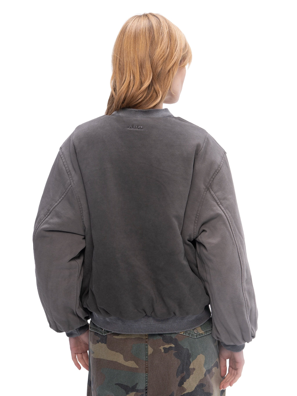DOUBLE-SIDED BOMBER GREY