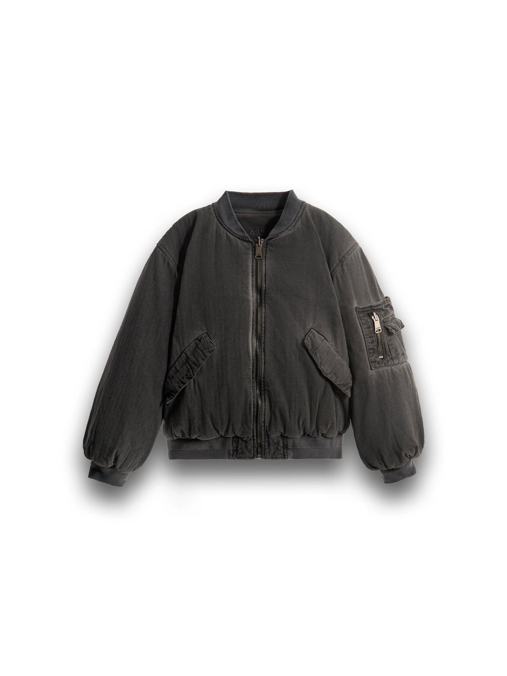 DOUBLE-SIDED BOMBER GREY