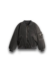 DOUBLE-SIDED BOMBER GREY