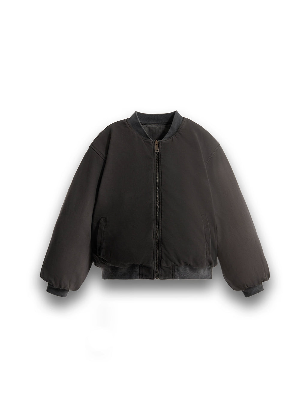 DOUBLE-SIDED BOMBER GREY
