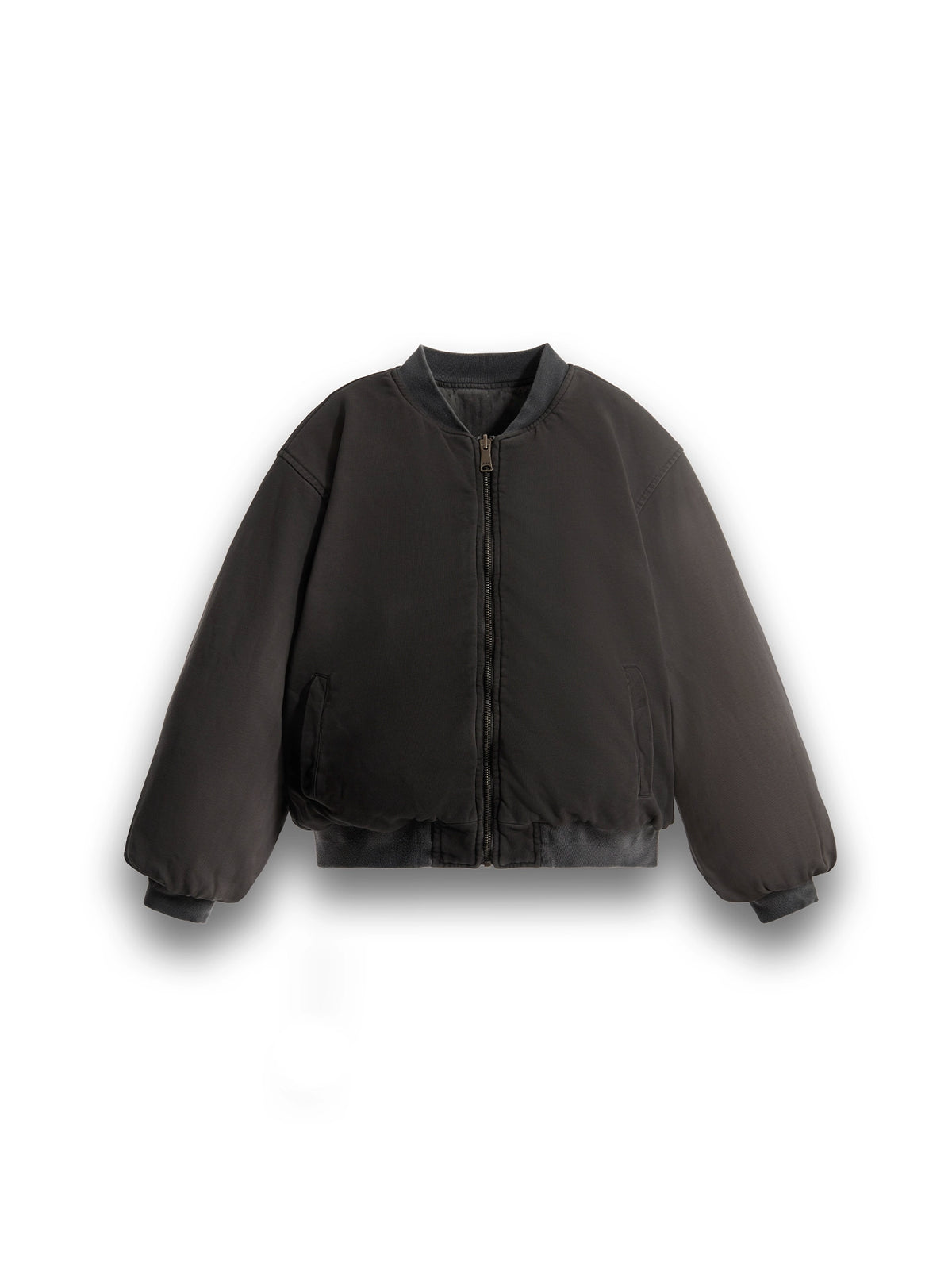 DOUBLE-SIDED BOMBER GREY