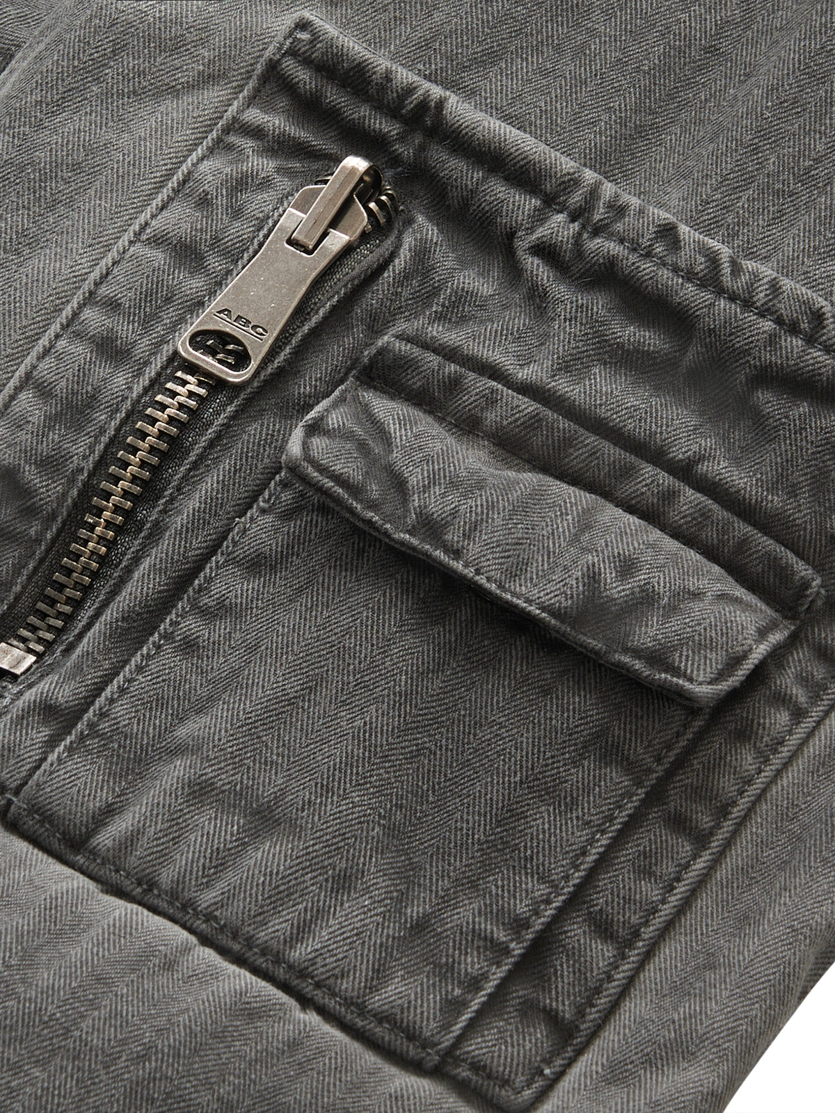 DOUBLE-SIDED BOMBER GREY