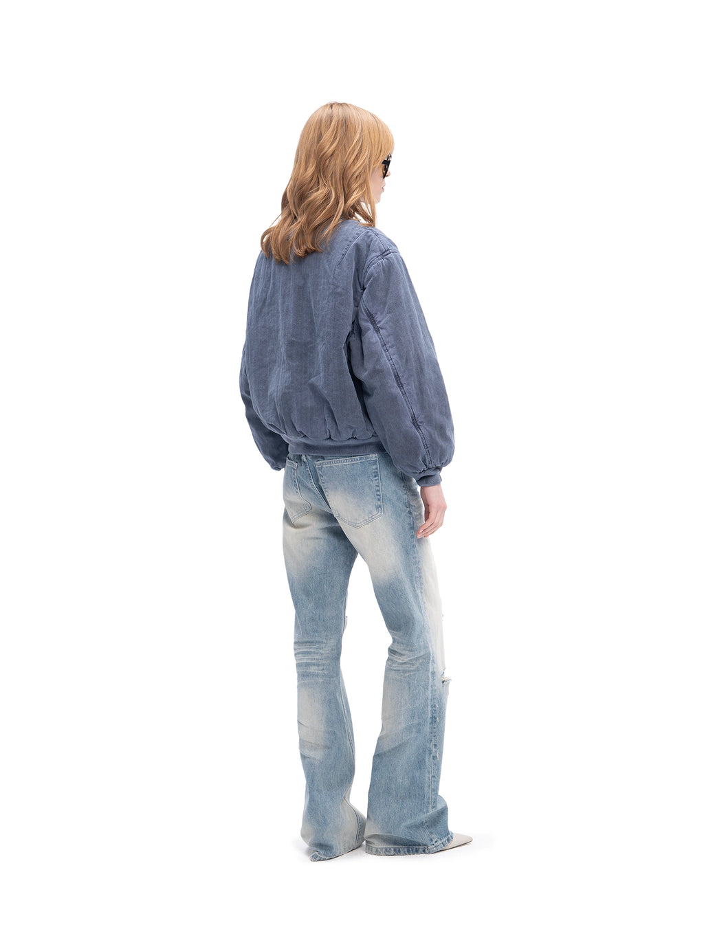 DOUBLE-SIDED BOMBER BLUE
