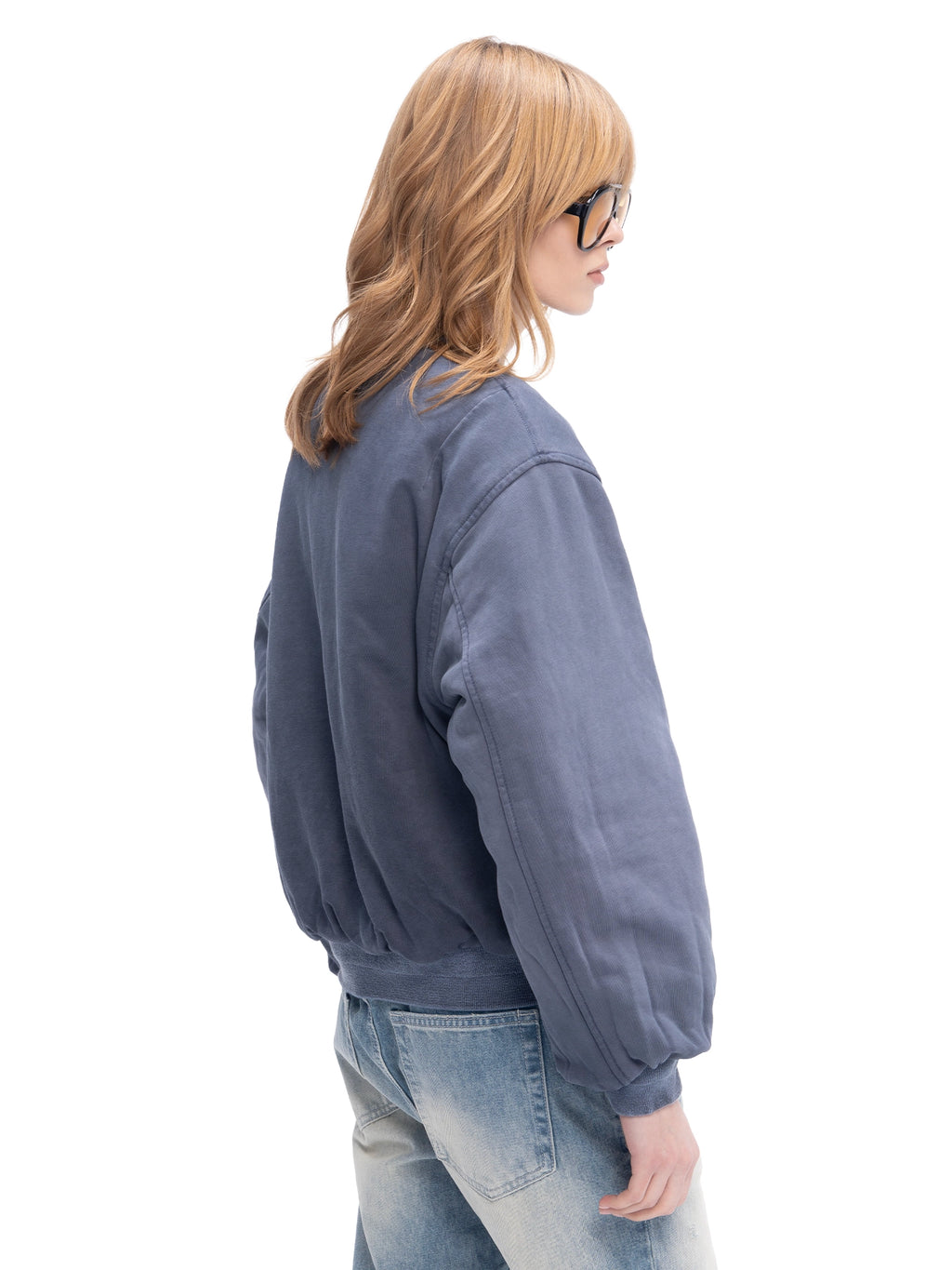 DOUBLE-SIDED BOMBER BLUE