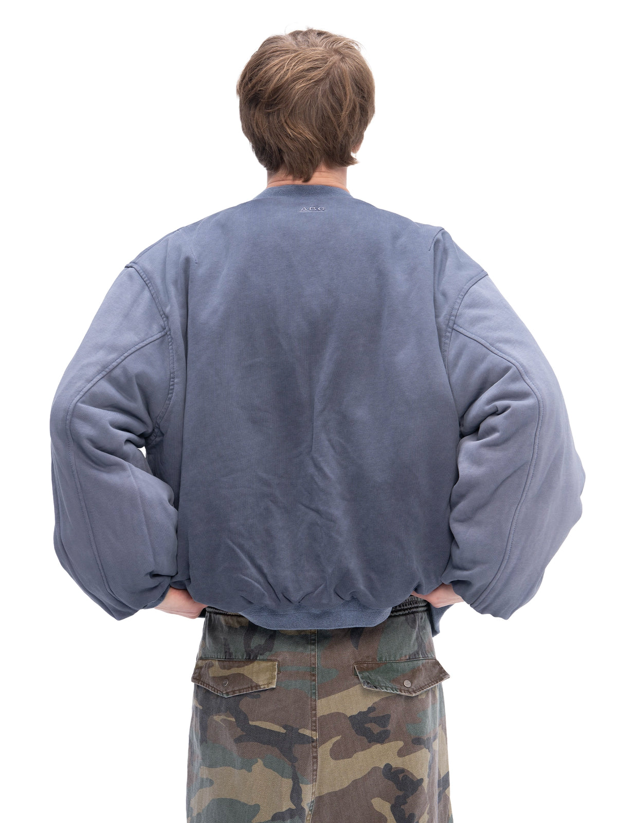 DOUBLE-SIDED BOMBER BLUE