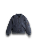 DOUBLE-SIDED BOMBER BLUE
