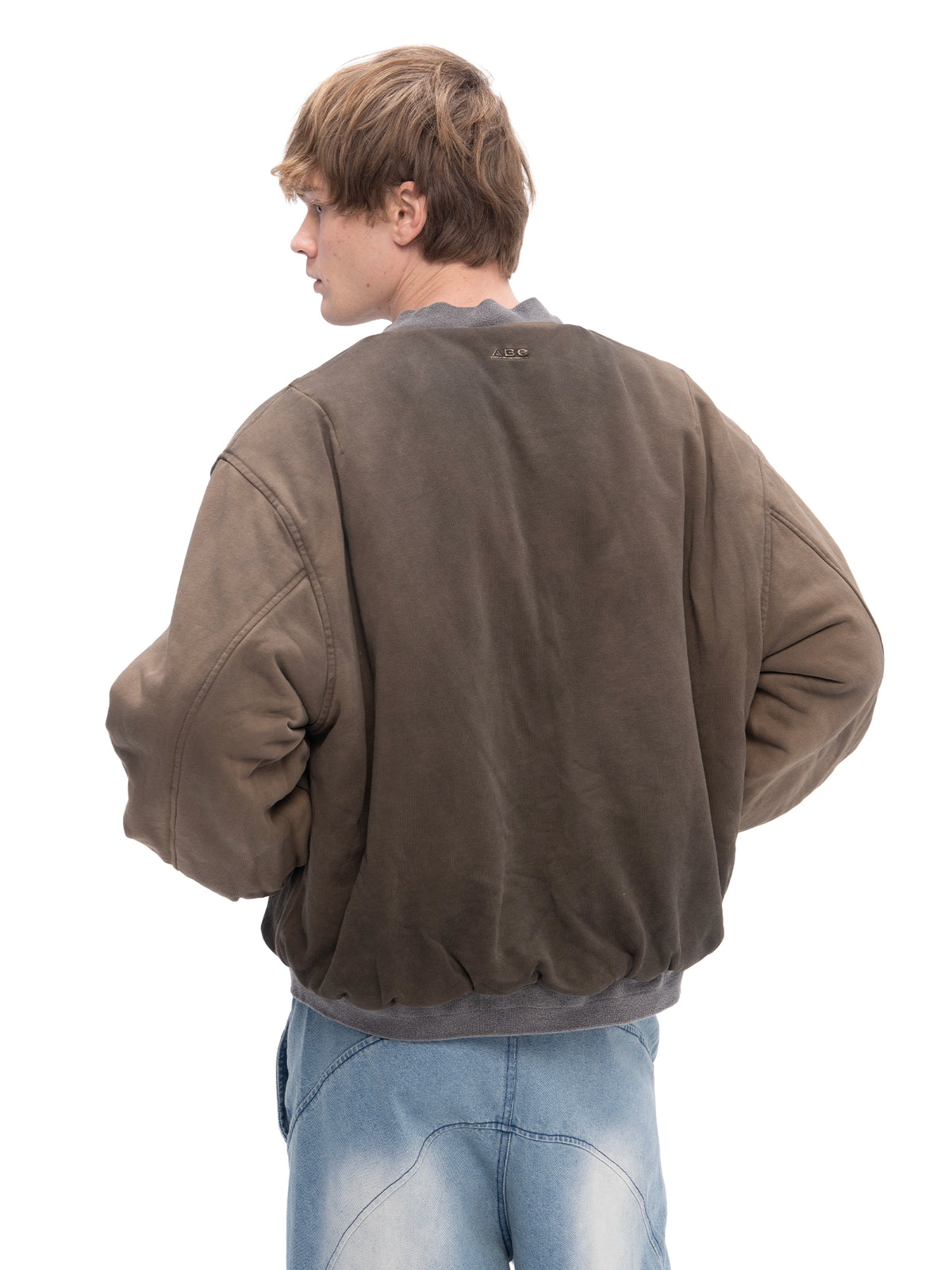 DOUBLE-SIDED BOMBER BROWN