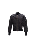 DOUBLE-SIDED SLIM BOMBER BLACK