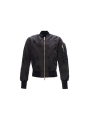 DOUBLE-SIDED SLIM BOMBER BLACK