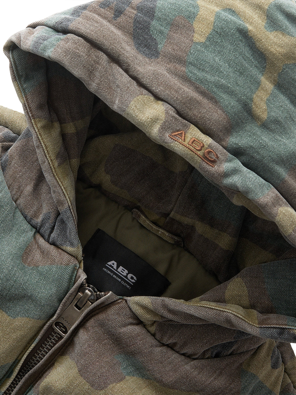 CROPPED BOMBER CAMO