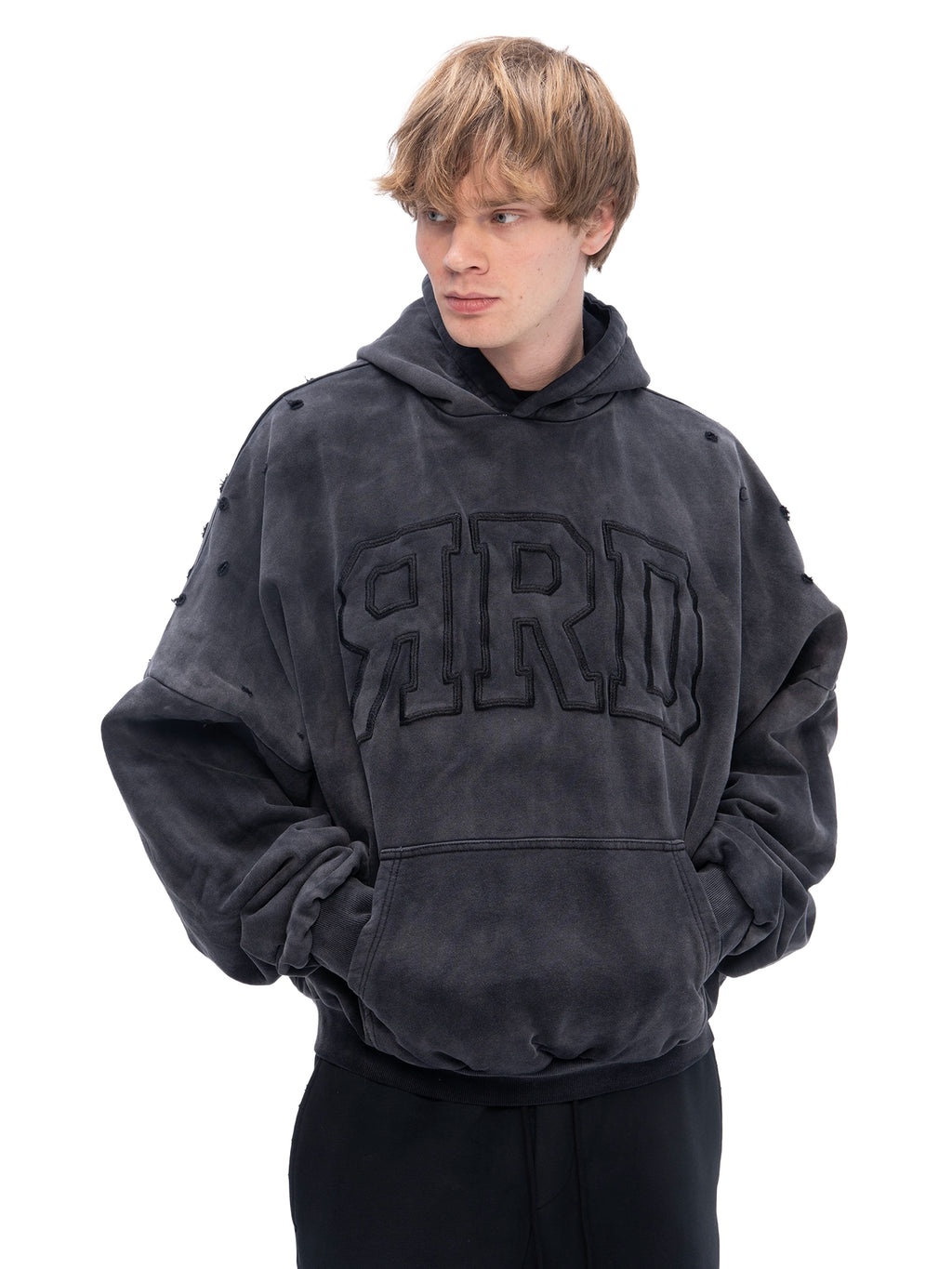 DOUBLE SKIN HOODIE ЯRD OIL