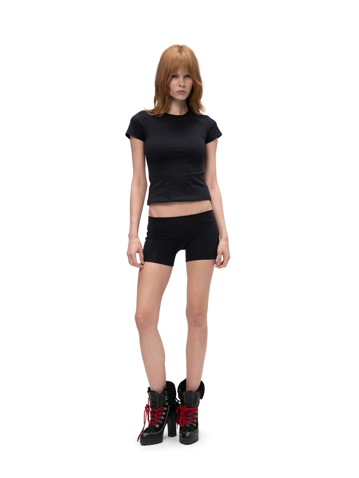 BABY TEE COTTON BLACK