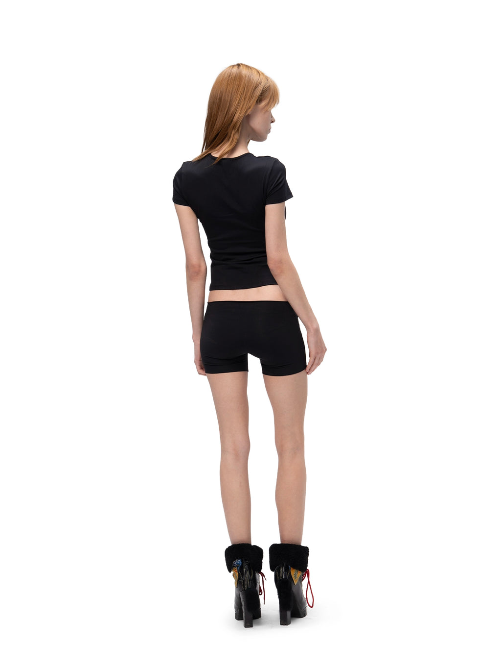 BABY TEE COTTON BLACK