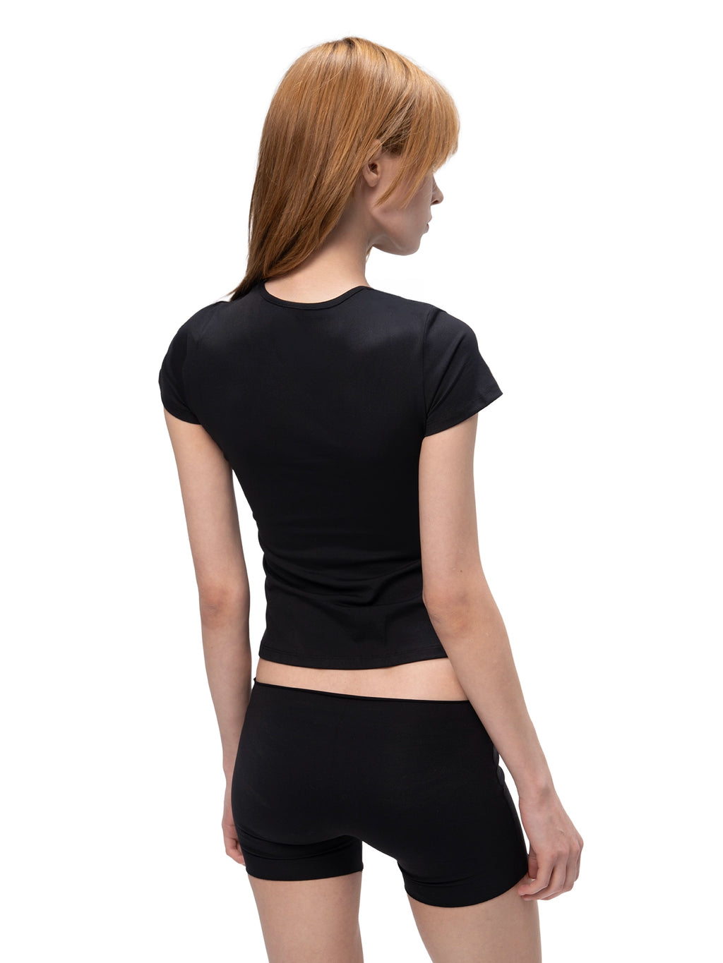 BABY TEE COTTON BLACK