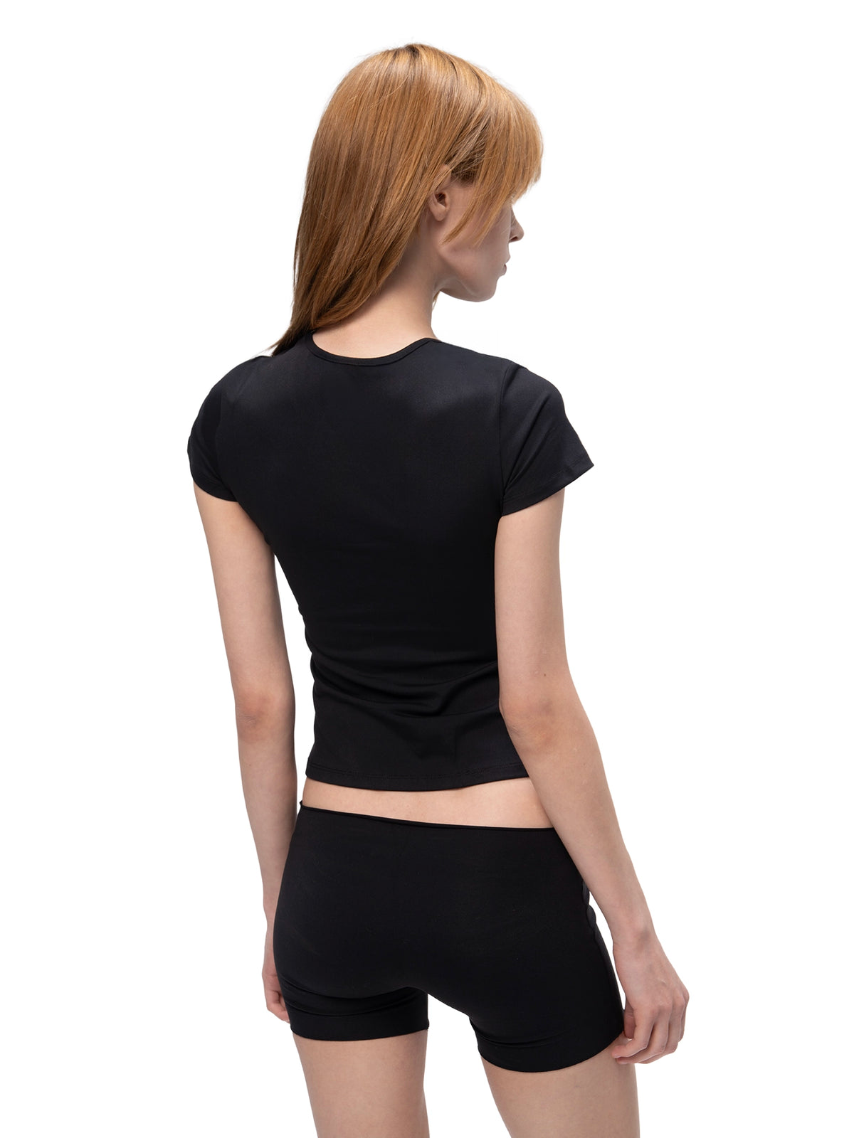 BABY TEE COTTON BLACK