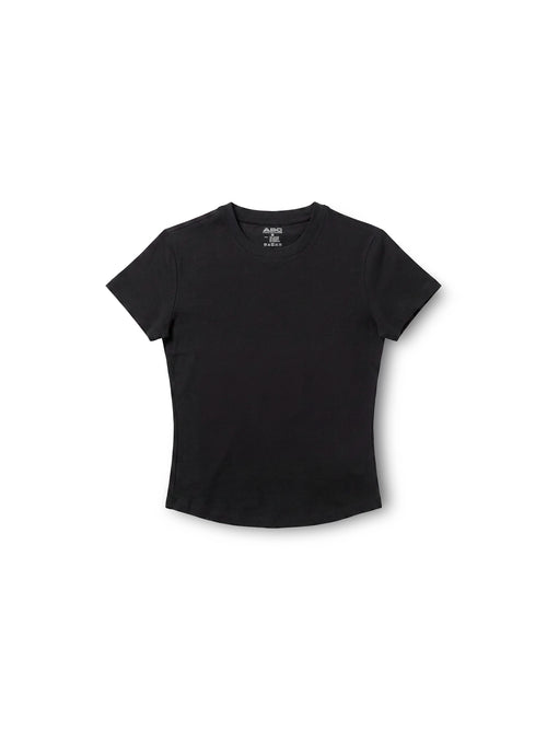 BABY TEE COTTON BLACK